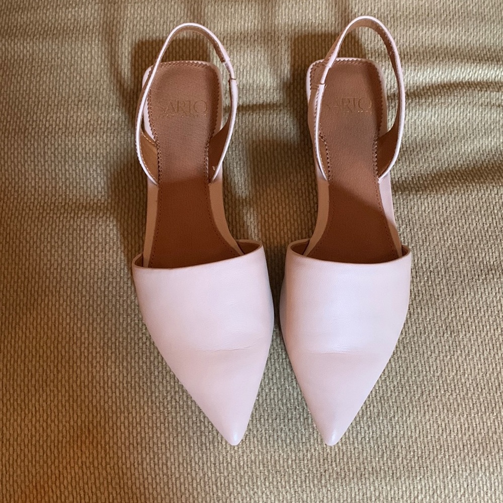 Franco Sarto blush colored Graydon flat. Size 7M. Never worn.